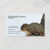 キツネリスオンスノーウィーツリー 名刺 (裏面)