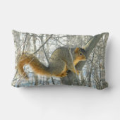 キツネリス ランバークッション (裏面)