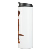 キツネレッドイエローラブラドールレトリーバードッグ タンブラー (回転右)