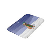 キツネレッドイエローラブラドールレトリーバードッグ バスマット (アングル)