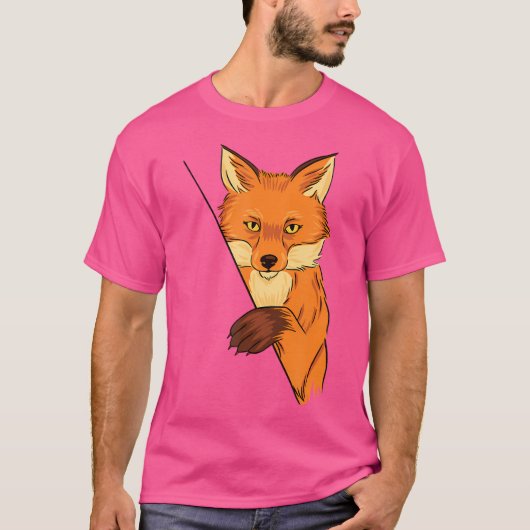 キツネレッドキツネ Tシャツ (正面)