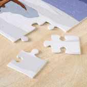 キツネレッドラブラドールリトリエバークリスマスドッグ ジグソーパズル (側面)