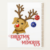 キツネレッドラブラドールリトリエバークリスマスプランナー プランナー手帳 (裏面)