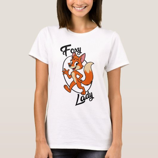 キツネレディTシャツ Tシャツ (正面)