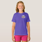 キツネロゴカラーガールズTシャツステイシベイカーアートバック Tシャツ (正面フル)