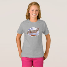 キツネロゴカラー女子Tシャツ