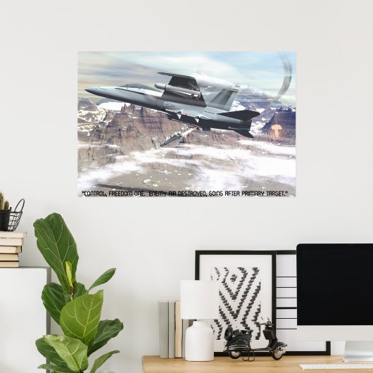 キツネワン！ ポスター (ホームオフィス)