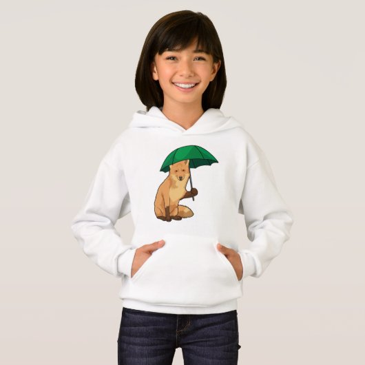 キツネ付き傘 (正面フル)