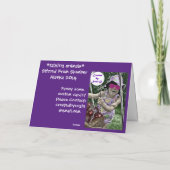 キツネ付き姿勢表示付き カード (裏面)