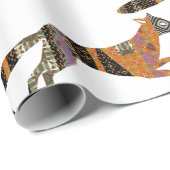 キツネ包装紙 ラッピングペーパー (ロールコーナー)