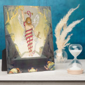 キツネ型枠のミスラ フォトプラーク (側面)