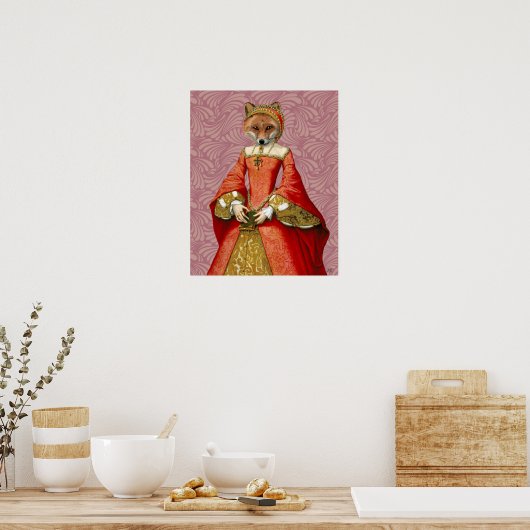 キツネ女王 ポスター (キッチン)