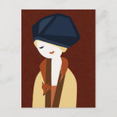 キツネ女 ポストカード (正面)