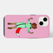 キツネ娘 iPhoneケース (裏面横)