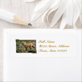 キツネ宛名ラベル ラベル (インサイチュ)