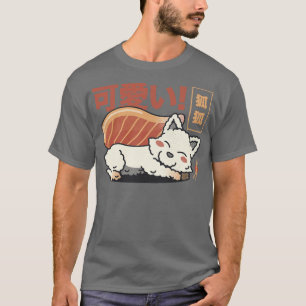 キツネ寿司鮭の刺身Tobe Fonseca Tシャツ