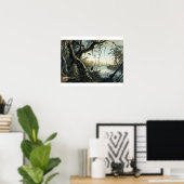 キツネ川河口，インディアナ，プレート5 ポスター (ホームオフィス)