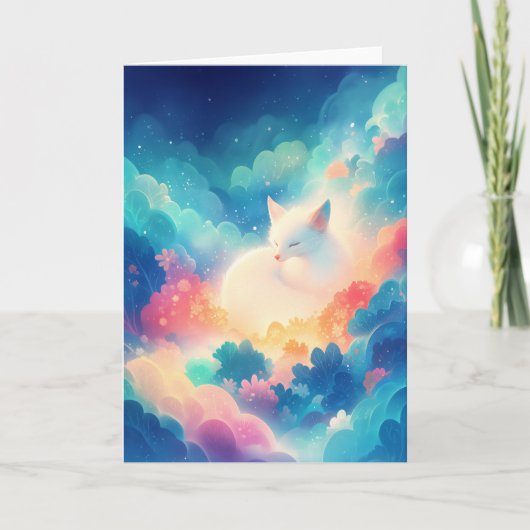 キツネ平和の楽園 カード (正面)