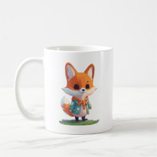 キツネ愛好家ギフト コーヒーマグカップ