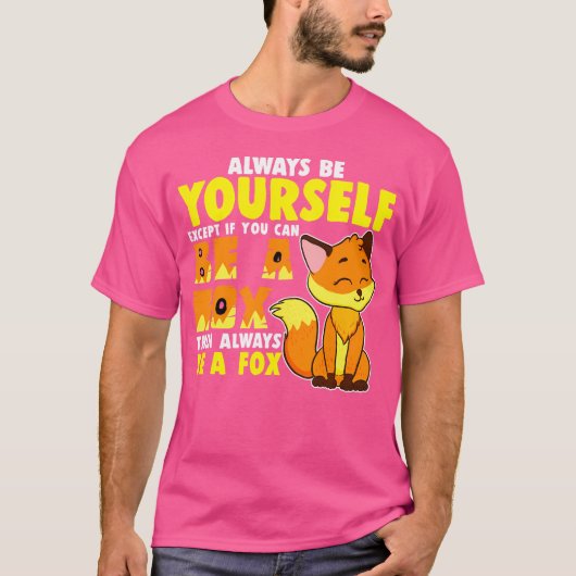 キツネ愛好家 Tシャツ (正面)