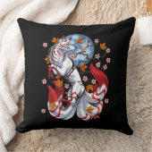 キツネ日本のキツネ クッション (ブランケット)