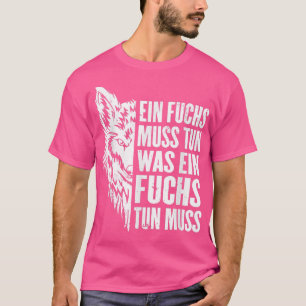 キツネ日本の北海道フォーカスの半分 Tシャツ