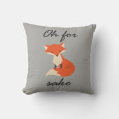 キツネ枕 クッション (正面)