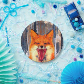 キツネ林紙プレート ペーパープレート (パーティー)