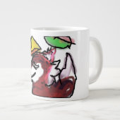 キツネ林 ジャンボコーヒーマグカップ (正面右)