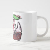 キツネ林 ジャンボコーヒーマグカップ (右)