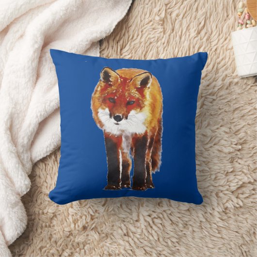 キツネ植林動物枕 クッション (ブランケット)