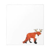 キツネ水彩 ノートパッド (正面)