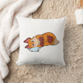 キツネ泣き叫び クッション (ブランケット)