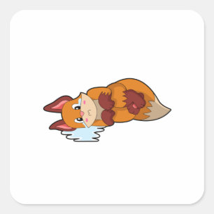 キツネ泣き叫び スクエアシール