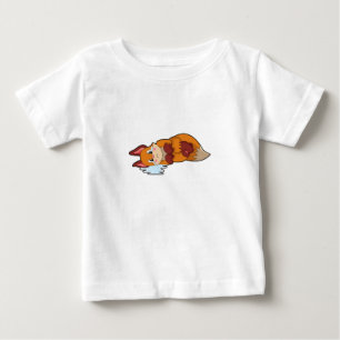 キツネ泣き叫び ベビーTシャツ