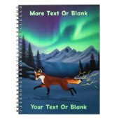 キツネ火災 – ノーザンライト ノートブック (正面)