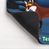 キツネ火災 – ノーザンライト マウスパッド (コーナー)