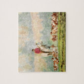 キツネ狩りして下さい ジグソーパズル (縦)