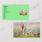 キツネ狩りして下さい 名刺 (正面/裏面)