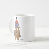 キツネ狩りの朝食 コーヒーマグカップ (正面左)