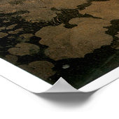 キツネ狩りイングランドヴィンテージアートプリントポスター ポスター (角)