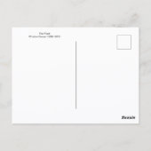 キツネ狩りウィンターウィンズローホーマー ポストカード (裏面)