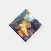 キツネ狩りジョセフナブラティルアフター1850 スタンダードカクテルナプキン (角)