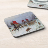 キツネ狩りハンツマンアンドハウンズリターンホーム コースター (左側)