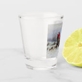 キツネ狩りハンツマンアンドハウンズリターンホーム ショットグラス (左)