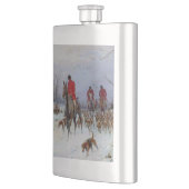 キツネ狩りハンツマンアンドハウンズリターンホーム フラスク (左)