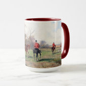 キツネ狩りマグ マグカップ (正面右)