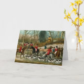 キツネ狩り1 カード (黄色い花)