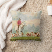 キツネ狩り クッション (ブランケット)