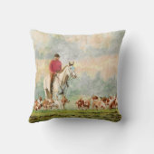 キツネ狩り クッション (裏面)